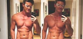 Luke Evans reveals ripped physique & dramatic weight loss due to current acting job