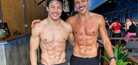 Olympic gymnast Arthur Nory & his supercute BF just won a gold in their thirst trap game