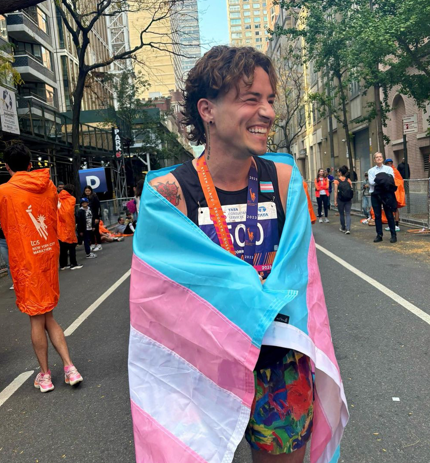Meet Cal Calamia, the nonbinary runner who just won the New York City