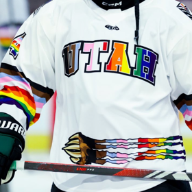 Utah Grizzlies unveil awesome new Pride jerseys… on Pup Night! Woof!