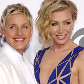 Ellen DeGeneres & Portia de Rossi on condoms, raising babies, & being “blatantly honest” with each other