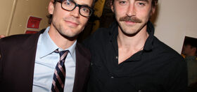 Matt Bomer once shared a one-bedroom apartment with Lee Pace & OMG our imaginations are running wild