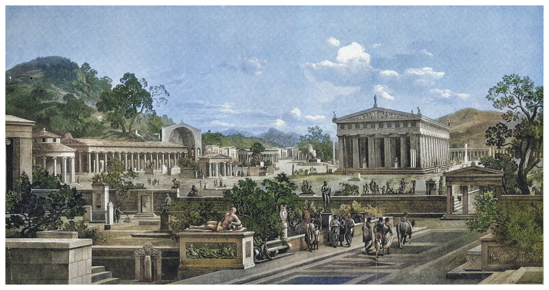 An illustration of Anicent Rome.