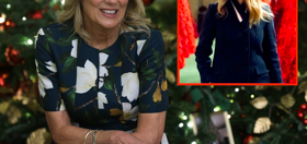 Jill Biden continues her role as peacemaker in Melania’s war on Christmas with inclusive new video
