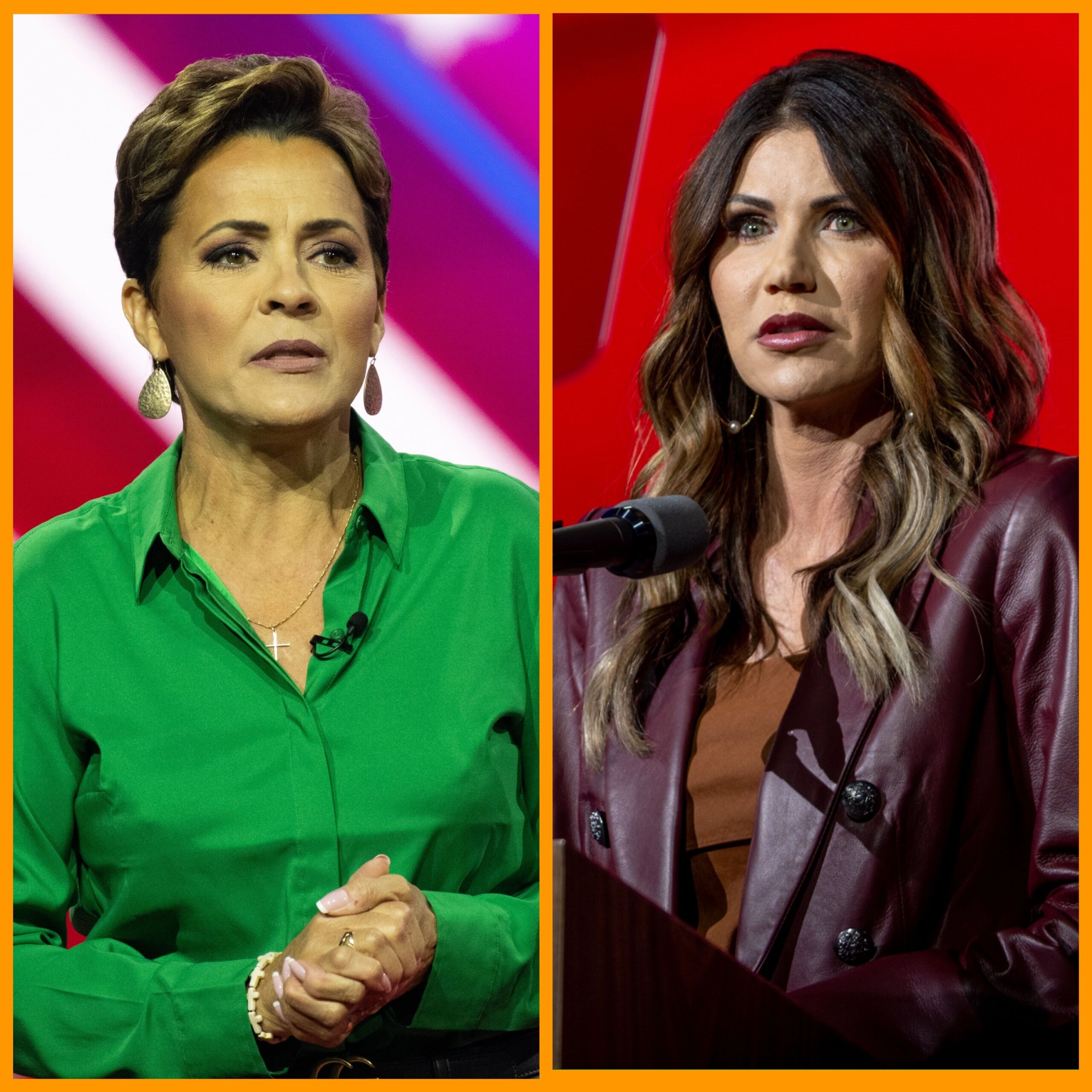 Kari Lake & Kristi Noem are dragging themselves through the gutter in the race to be Trump's running mate - Vimarsana News