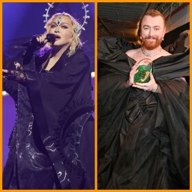 Madonna and Sam Smith embattled in a voluminous black gown war & it’s getting “vulgar”