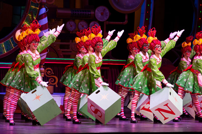 The Radio City Christmas Spectacular starring the Radio City Rockettes. 
