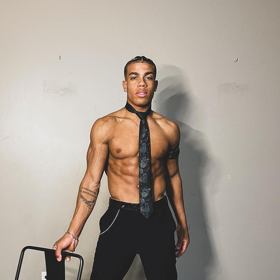 Star gymnast Samuel Phillips makes his debut as an underwear model & he’s a perfect 10