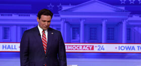 Ron “Don’t Say Gay” DeSantis, broken & butthurt, can’t shut up about his failed presidential bid