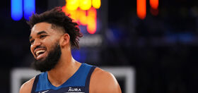 Three-time All-Star Karl-Anthony Towns is proving to be one of the biggest LGBTQ+ allies in the NBA