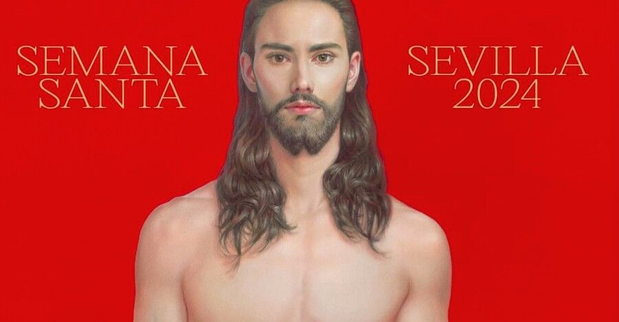 This sexy new painting of Jesus promoting Easter has conservatives fainting in the pews