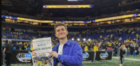Coach Jim Harbaugh’s gay son gives us one big reason to root for Michigan in the CFP National Championship