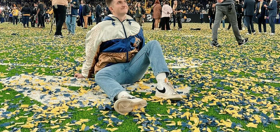 Coach Jim Harbaugh’s gay son celebrates his dad’s new job by bringing back one of the most iconic tweets in NFL history