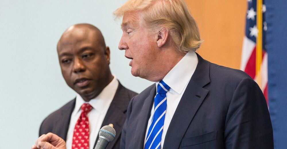Donald Trump said WHAT about Tim Scott's engagement? - Vimarsana News