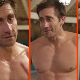 Jake Gyllenhaal takes a pounding in sweaty new video