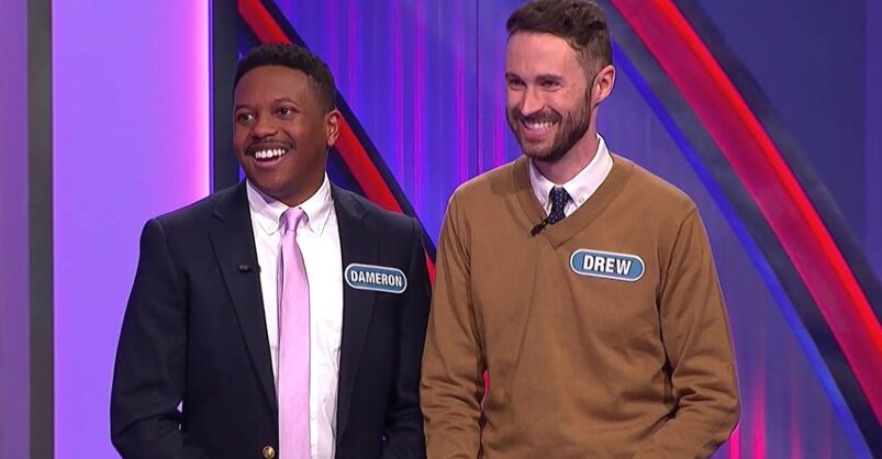 Dameron and Drew on Wheel of Fortune