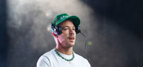 Diplo’s sweaty night at a circuit party has the gays in a chokehold… literally!