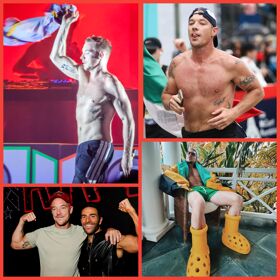 PHOTOS: Just a gallery of images of Diplo being “not not gay”