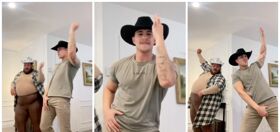 This cowboy’s “lasso” in the viral dance to Beyoncé’s country bop has the internet ready to saddle up