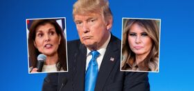 Trump knocks Haley for lack of husband on campaign trail… but where’s Melania?