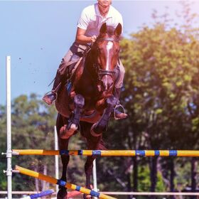 Olympic equestrian under fire for wearing mankini to horse jumping event