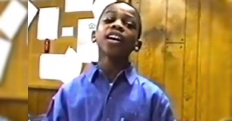 Todrick Hall as a child