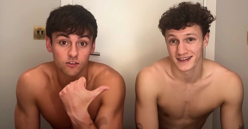 Divers Tom Daley and Noah Williams