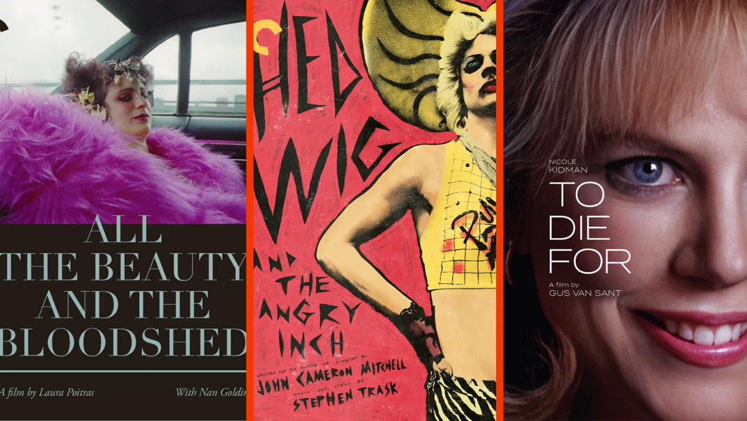 Three-panel image. On the left, the Criterion Collection DVD cover of