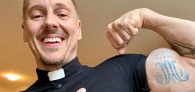 This gay, tatted up, body-building priest is living his authentic life on Instagram