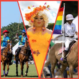 Gay Polo League brings wigs, rainbows & drag queens to the biggest LGBTQ+ polo tourney in the world