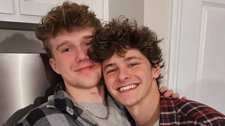 These two college athletes are madly in love, and have been for two years