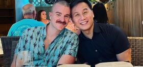 Actor BD Wong & creative director Richert Schnorr are each other’s leading men