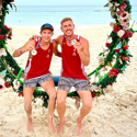 These two beach volleyball players started as teammates… then fell in love