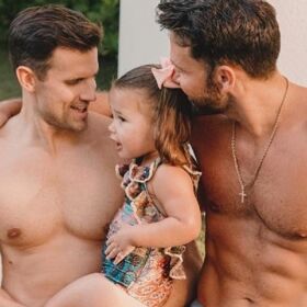 Actors Kyle Dean Massey & Taylor Frey are about to become daddies again