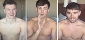 This video of Tom Daley with two shirtless hunks in a hotel room answers a lot of questions