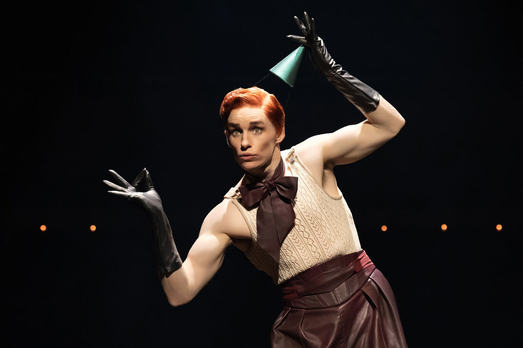 Eddie Redmayne in "Cabaret at the Kit Kat Club"