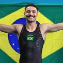 This bouncing Brazilian gymnast is big on TikTok, out as bi & off to the Olympics