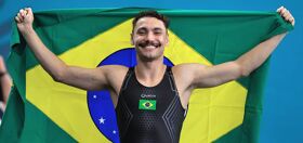 This bouncing Brazilian gymnast is big on TikTok, out as bi & off to the Olympics