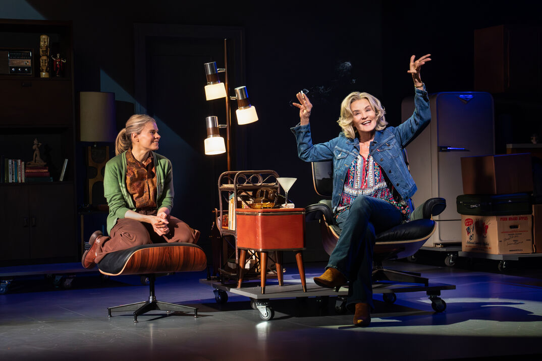 Celia Keenan-Bolger and Jessica Lange in "Mother Play."