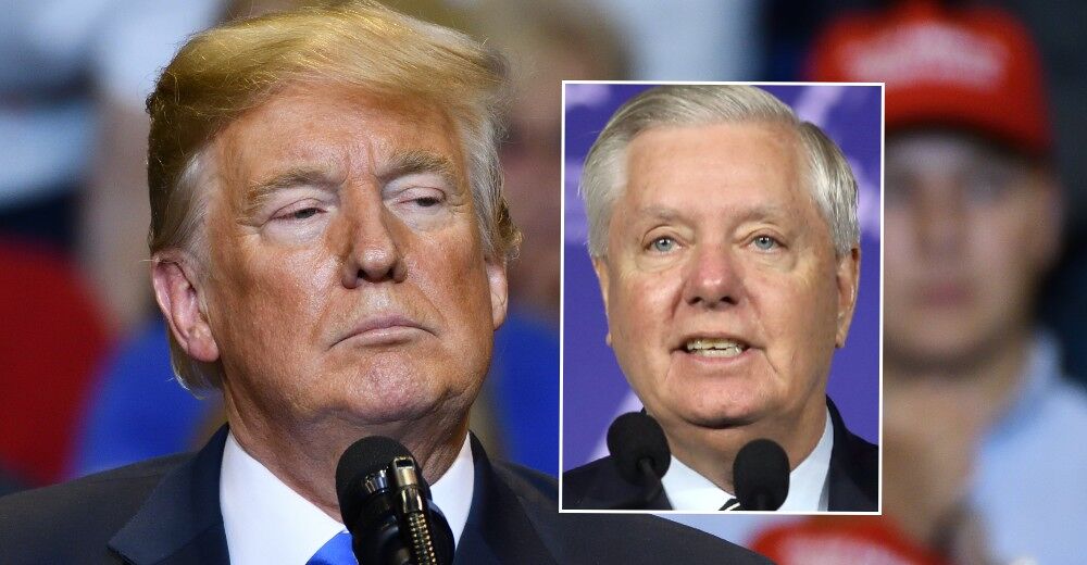 Donald Trump and Lindsey Graham