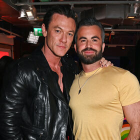 Luke Evans and Fran Tomas enter their supermodel era by flashing their abs & “large” packages