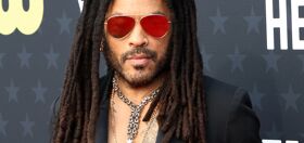 Turns out Lenny Kravitz is a dom leather muscle daddy in the gym too