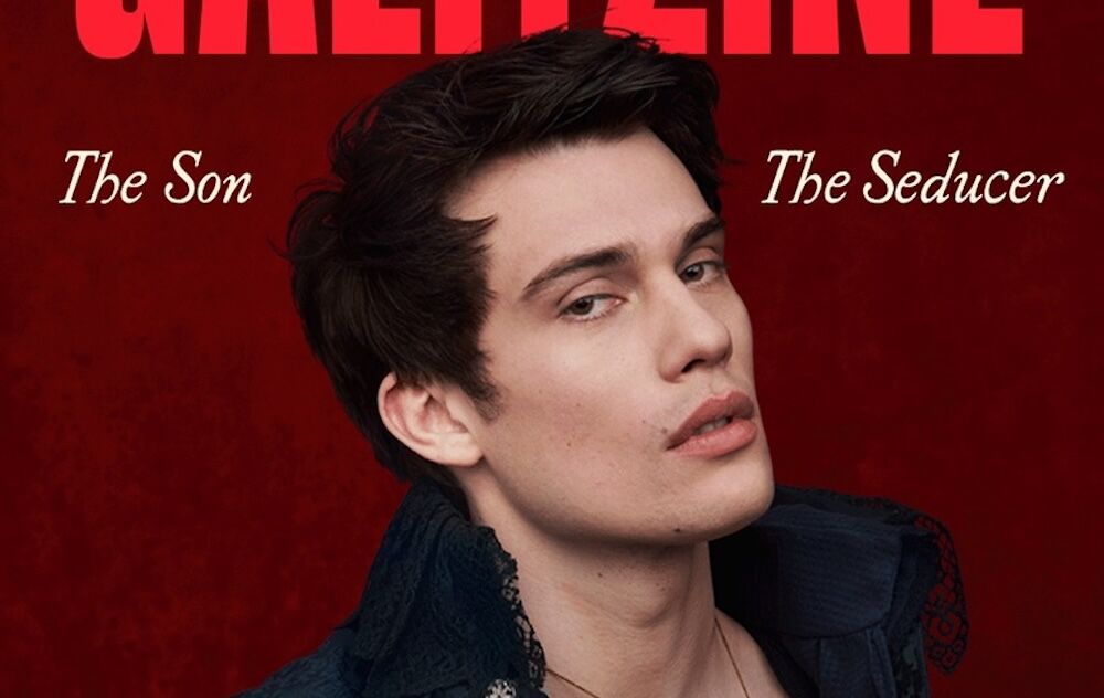 Nicholas Galitzine in a 'Mary & George' poster