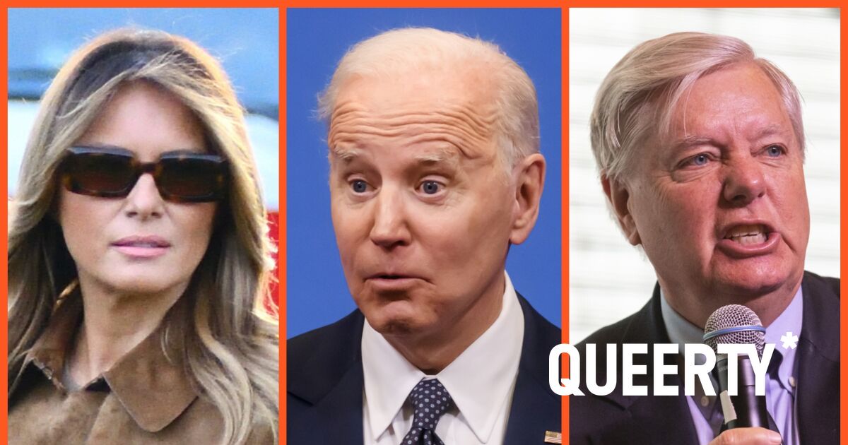 Melania’s secret mission exposed, Biden’s big gay power move & Lindsey Graham on the outs