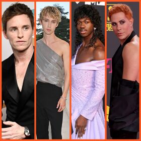 PHOTOS: Eddie Redmayne is the latest hunk jumping on the off-the-shoulder trend & it’s a serve