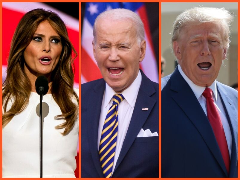 Melania pawns the family jewels, Biden finally submits to a Stern ...