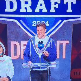 Carl Nassib shared some important life advice to NFL rookies during his draft night appearance