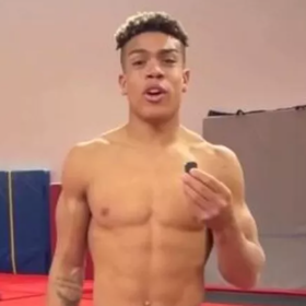 Gay gymnast Sam Phillips’ is raising his voice for testicular cancer awareness