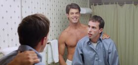 “We were taking a risk”: Tuc Watkins reunites with the director of his first movie, the gay rom-com ‘I Think I Do’