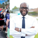 Shevrin Jones was all smiles at Miami Pride as his political star keeps rising